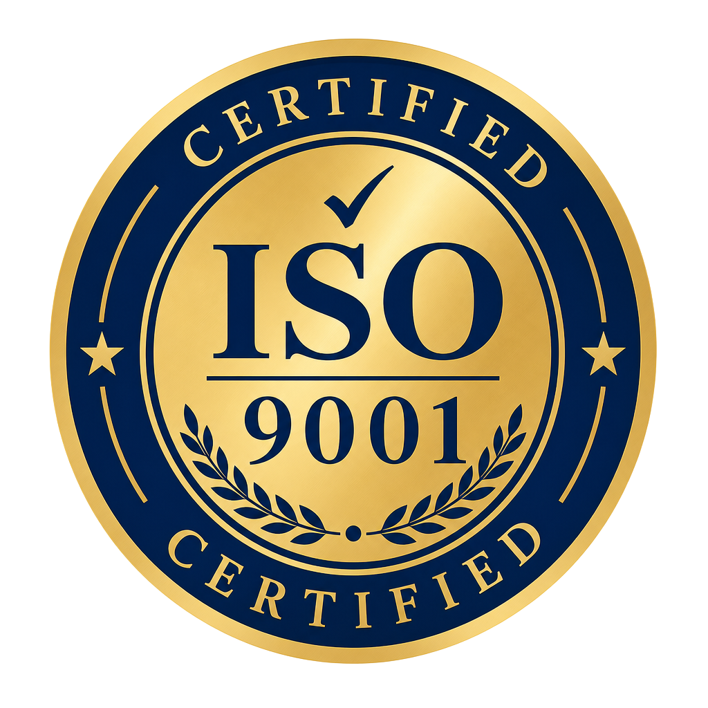 ISO 9001 Certified